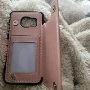 Rose Gold Phone Case for Samsung Galaxy S8 with WALLET